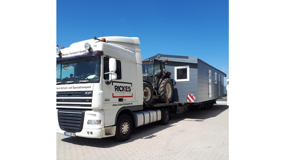 Mobilheimtransport 