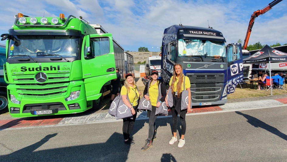 Truck Grand Prix Verteilaktion