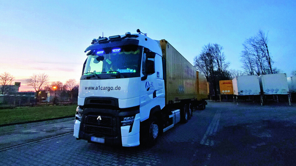 Truck weiß licht