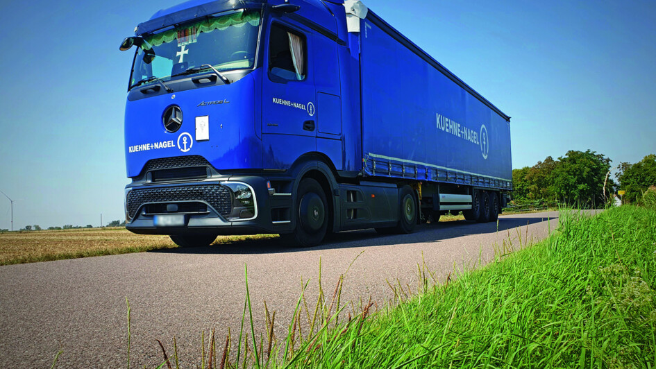 Sonnenuntergang Truck