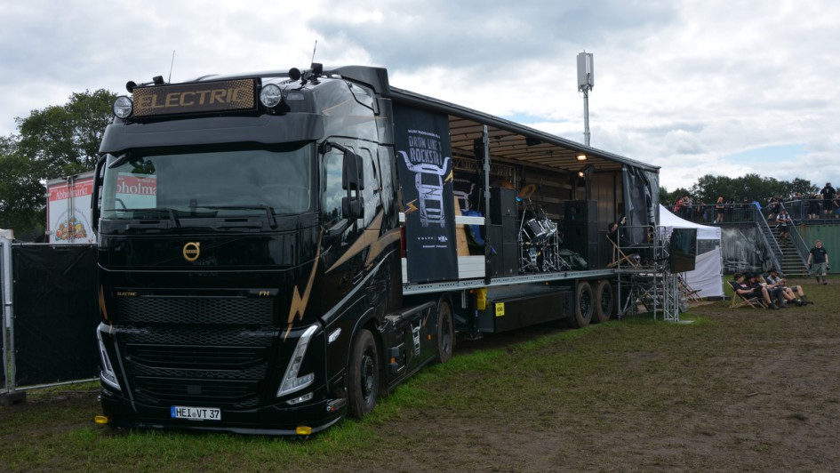 Volvo FH Electric auf Wacken 2023