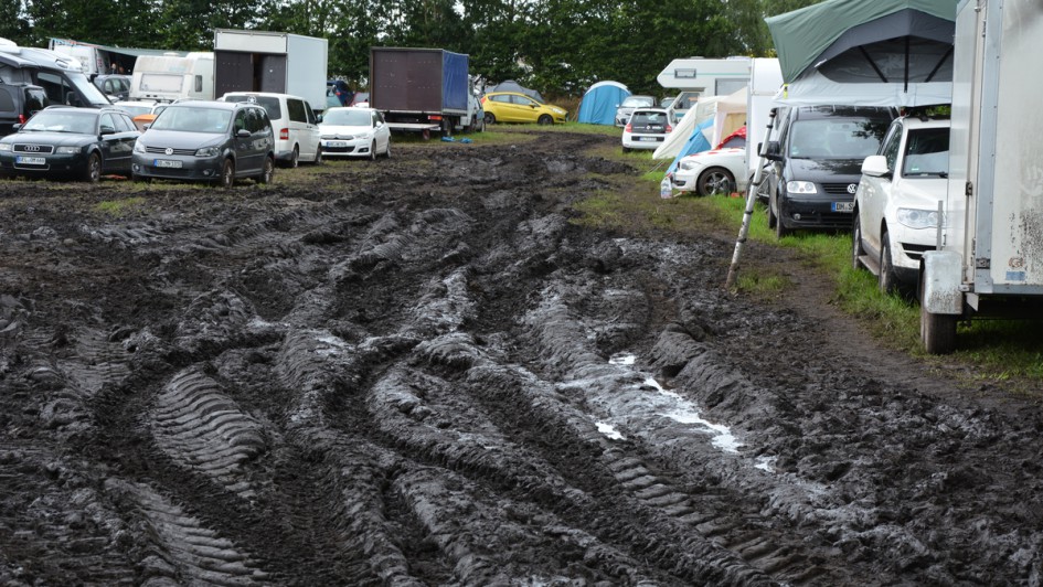 Schlamm bei Wacken 2023